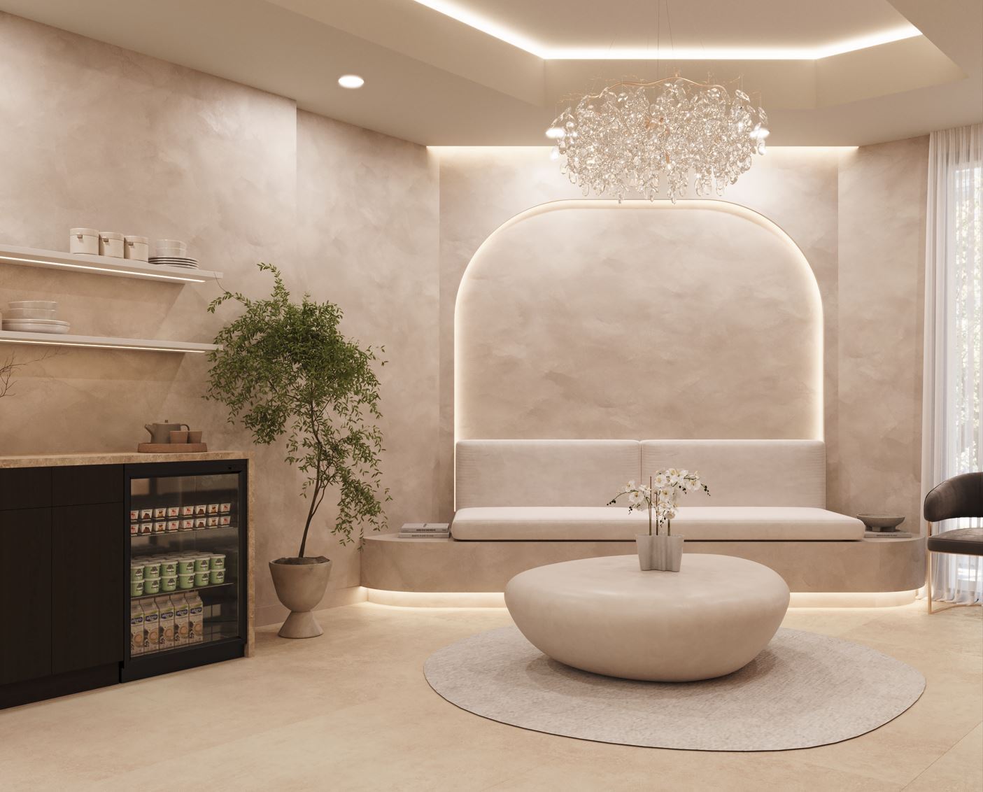 Collective Beauty reception area